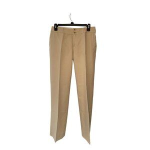 Banana Republic Womens Size 2 S Khaki Tan beige Dress Pants Straight Leg Trouser